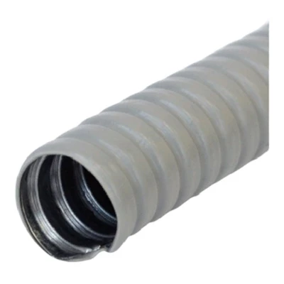 Металлорукав в ПВХ изоляции серый Р3-ЦП-НГ-50 (15м/уп) (PR04.0477)