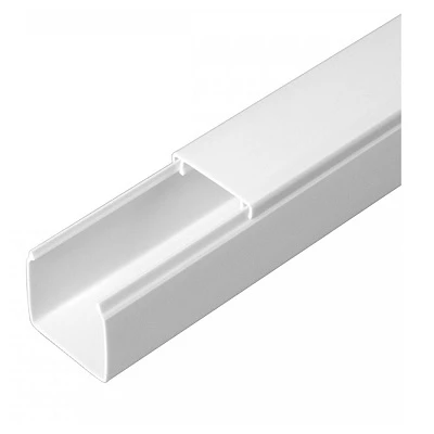 Кабель-канал белый 2-й замок в п/э 25х25 мм (48м/уп) (PR.0625251)