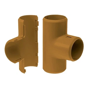 Тройник разборный бук d25 мм (1шт/200шт уп/кор) (PR13.0257)