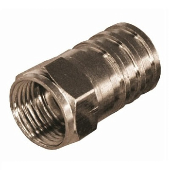 РАЗЪЕМ F-разъем RG-6 обжим (05-4041)