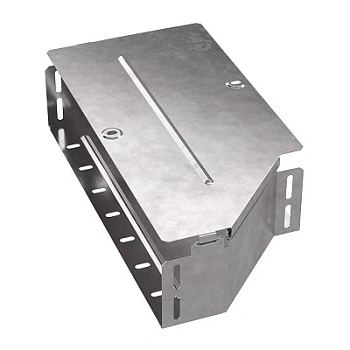 Переходник левый с крышкой Стандарт 400х300х100 (PR16.0687)