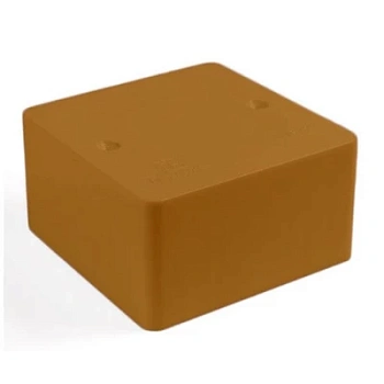 Коробка универсальная для кабель-канала 40-0460 безгалогенная (HF) бук 85х85х45 (152шт/кор) (40-0460-8001)