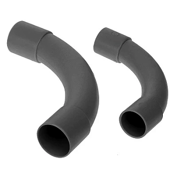 Соединитель угловой черный d16 мм (5шт/600шт уп/кор) (PR13.0169)