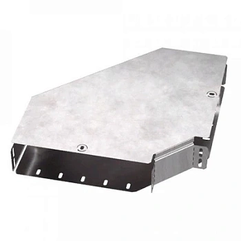 Угол горизонтальный 90 градусов с крышкой Стандарт 300х80 (PR16.0421)