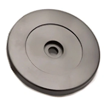 Диск с отверстием, АВС пластик, D50x2x5 EBlack