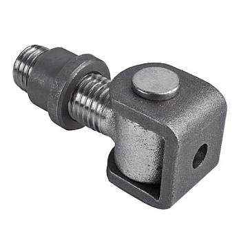 H 18 - петля регулируемая с гайкой, 42-68 мм, М18, приваривание (арт. 1700093)