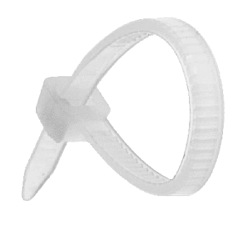 Хомут nylon 100x2,5 мм 100 шт. белый Tantos