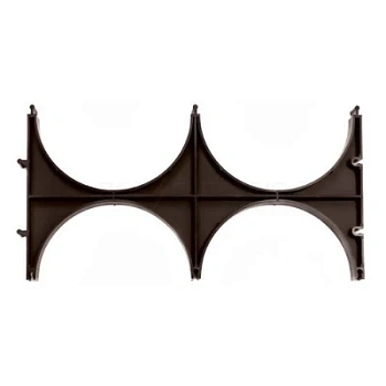 Кластер двойной, двухсторонний для двустенных труб d125 мм (PR08.3764)