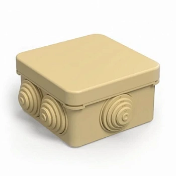 Коробка распределительная 40-0200-1001 для о/п безгалогенная (HF) сосна 70х70х40 (132шт/кор) (40-0200-1001)