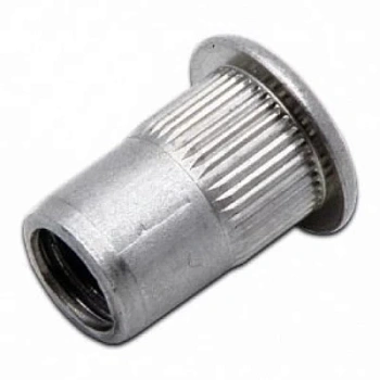 Заклепка резьбовая, стальная оцинкованная цилиндр, М4х0,7х11,6 (2000 шт/уп) (PR08.3523)