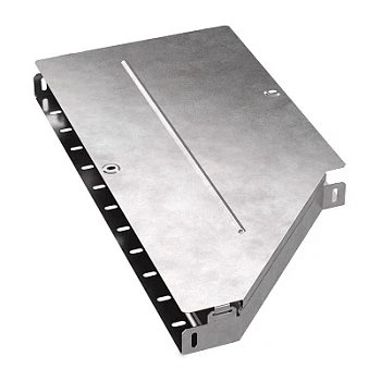 Переходник левый с крышкой Стандарт 600х400х50 (PR16.0703)