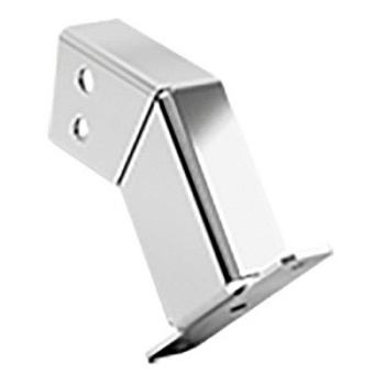 Кронштейн крепления к турникету под углом 45 градусов нержавеющая сталь (ВЗР 2291-2)