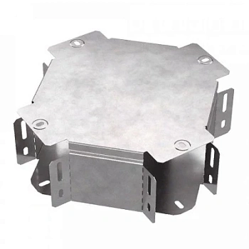 Х-образный ответвитель с крышкой Стандарт 100х100 (PR16.0458)