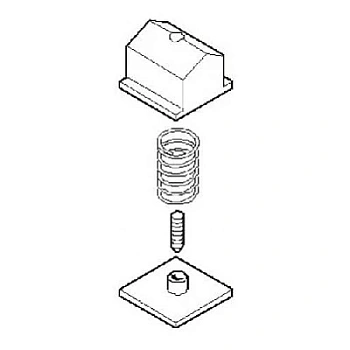 Замок профилей "Антипаника" (119RIP088)