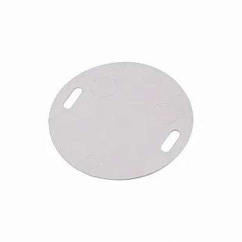 Бирка кабельная «У-135» (Круг) белая (100 шт/уп) (07-6235)