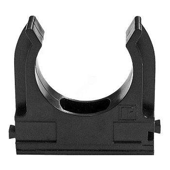 Крепеж-клипса для трубы ø 20 мм, черная (100 шт./уп.) (28-0120-3)