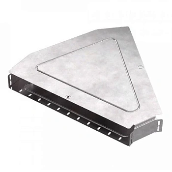 Угол горизонтальный 45 градусов с крышкой Стандарт 600х80 (PR16.0620)