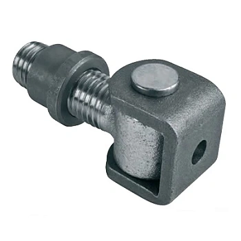 H 20 - петля регулируемая с гайкой, 44-72 мм, М20, приваривание (арт. 1700094)