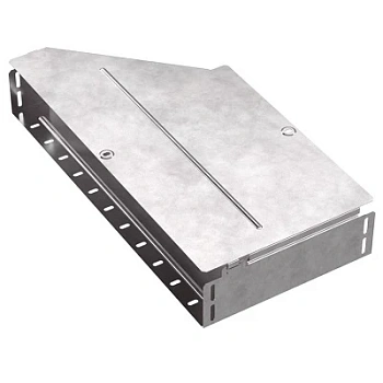 Переходник правый с крышкой Стандарт 600х400х100 (PR16.0735)