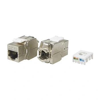 KJ8-8P8C-C5e-180-TLS-SH-F-WH