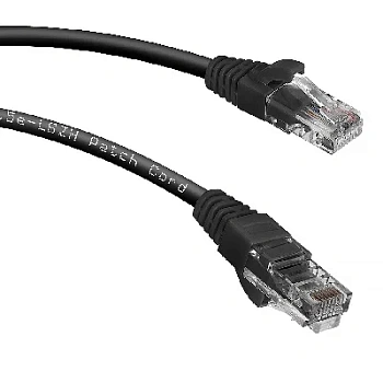 PC-UTP-RJ45-Cat.5e-0.15m-BK-LSZH