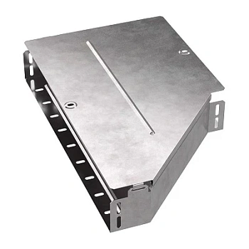 Переходник левый с крышкой Стандарт 500х300х80 (PR16.0695)