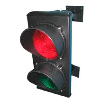 C0000710.2 Светофор светодиодный, 2-секционный, красный-зелёный, 230 В