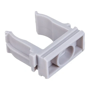 Крепёж-клипса для труб Полистирол d20 мм (100шт/1500шт уп/кор) (PR.02720)