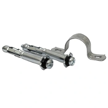 Комплекты для крепления ОКЛ с использованием дюбеля Молли М4х54 и скобы СМД d25-26 мм (100 шт) (PR08.5021)