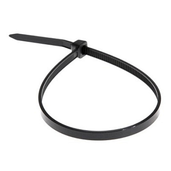 Хомут nylon 200 х 3. 0 мм 100 шт черный профессиональный (07-0201-4-1)