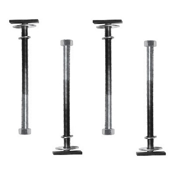 Монтажный комплект для крепления шлагбаума