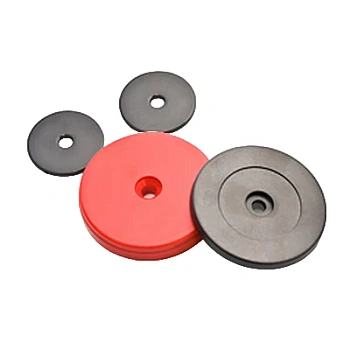 Диск с отверстием, АВС пластик, D35x4x3,8 EWhite