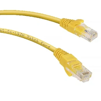 PC-UTP-RJ45-Cat.5e-1m-YL-LSZH