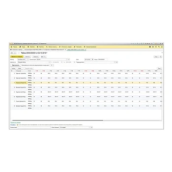 PERCo-WM03 Модуль «Интеграция с 1С»