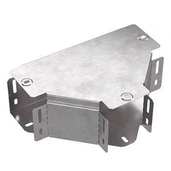 Т-образный ответвитель с крышкой Стандарт 100х100 (PR16.0434)