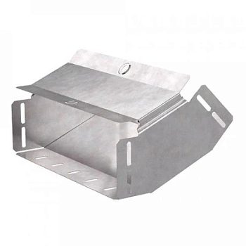 Угол вертикальный внутренний 45 градусов с крышкой Стандарт 300х100 (PR16.0542)