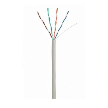 Кабель NETLAN U/UTP 4 пары, Кат.5e (Класс D) Внутренний (EC-UU004-5E-PVC-GY)