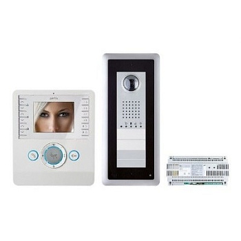 EVKITPEV01 Комплект видеодомофона BPT PERLA белый лёд