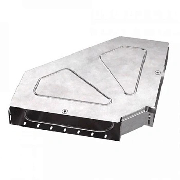 Угол горизонтальный 90 градусов с крышкой Стандарт 400х80 (PR16.0623)