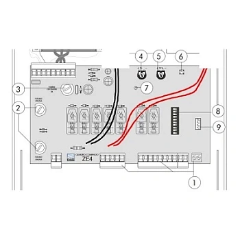 Плата блока управления ZE4 (3199ZE4)