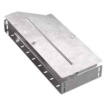 Переходник правый с крышкой Стандарт 500х400х80 (PR16.0728)