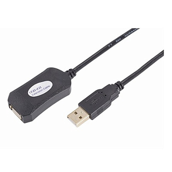 Удлинитель активный USB 2. 0 10М (18-1802)