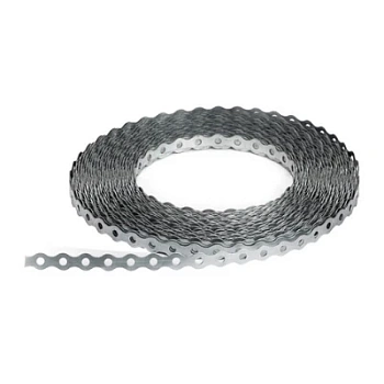 Лента монтажная перфорировання волна ЛМПВ 17х0,55 (25 м.) 55356