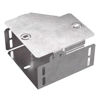 Переходник правый с крышкой Стандарт 150х100х80 (PR16.0505)