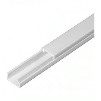 Кабель-канал белый в г/к 15х10 мм (234м/уп) (PR.0515102)