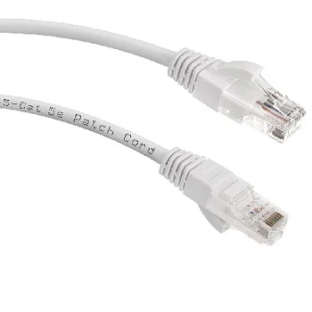 PC-UTP-RJ45-Cat.5e-3m-WH