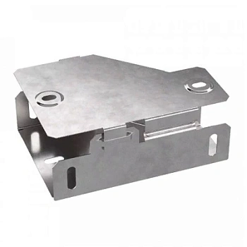 Переходник левый с крышкой Стандарт 100х50х50 (PR16.0563)