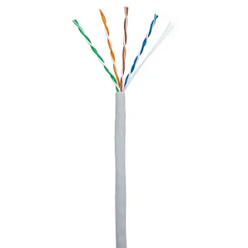 U/UTP 4pair, Cat5e, In, PVC (CCA-UU004-5E-PVC-GY)