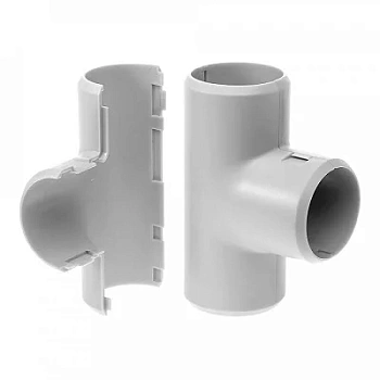 Тройник разборный d16 мм (5шт/500 шт уп/кор) (PR.07316м)