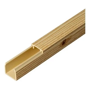 Кабель-канал сосна 2-й замок в п/э 12х12 мм (120 м/уп) (PR03.0178)